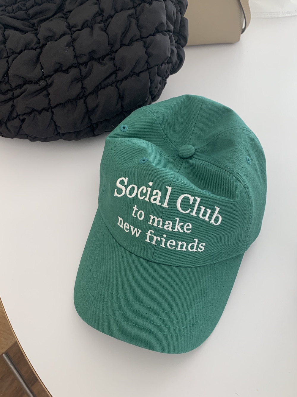 Social club cap (6 col)