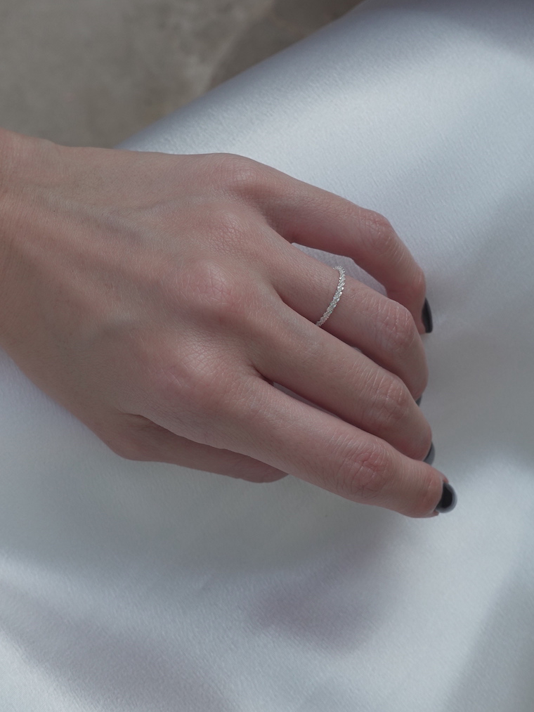 [925 silver] Shine ring