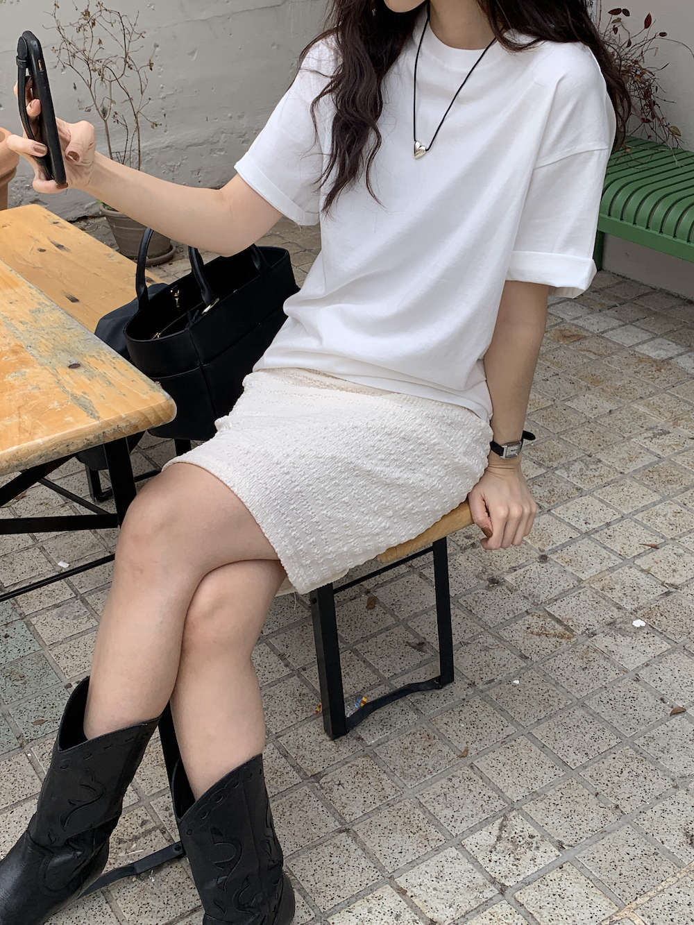 (Ivory 당일발송) Clare banding skirt (2 col)